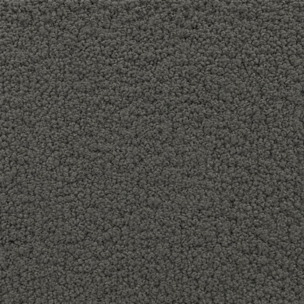 Canapé bubble bouclé gris foncé 2 places
