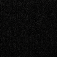 Canapé modulaire velours chenille noir 2 places