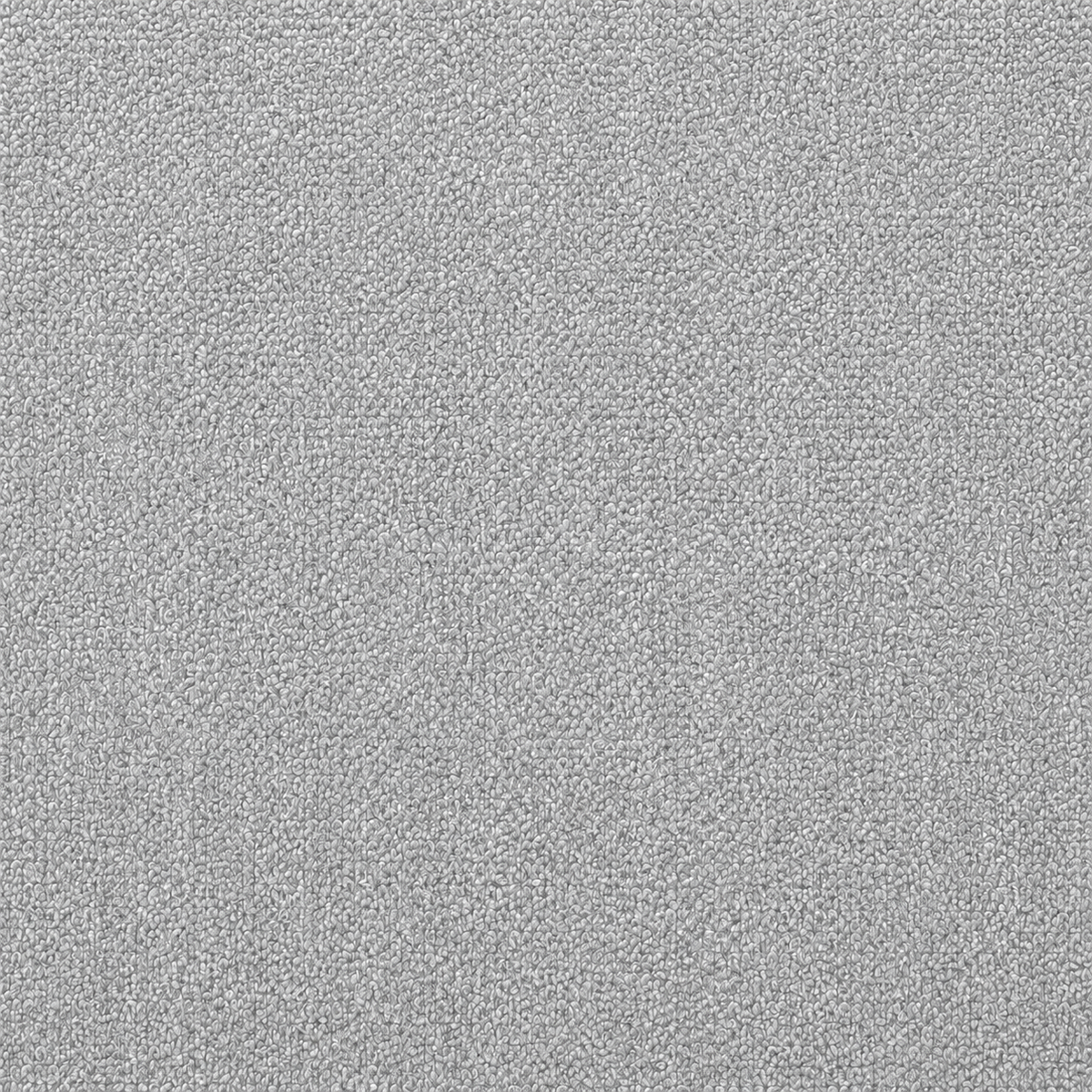 Canapé modulaire velours chenille gris clair 2 places