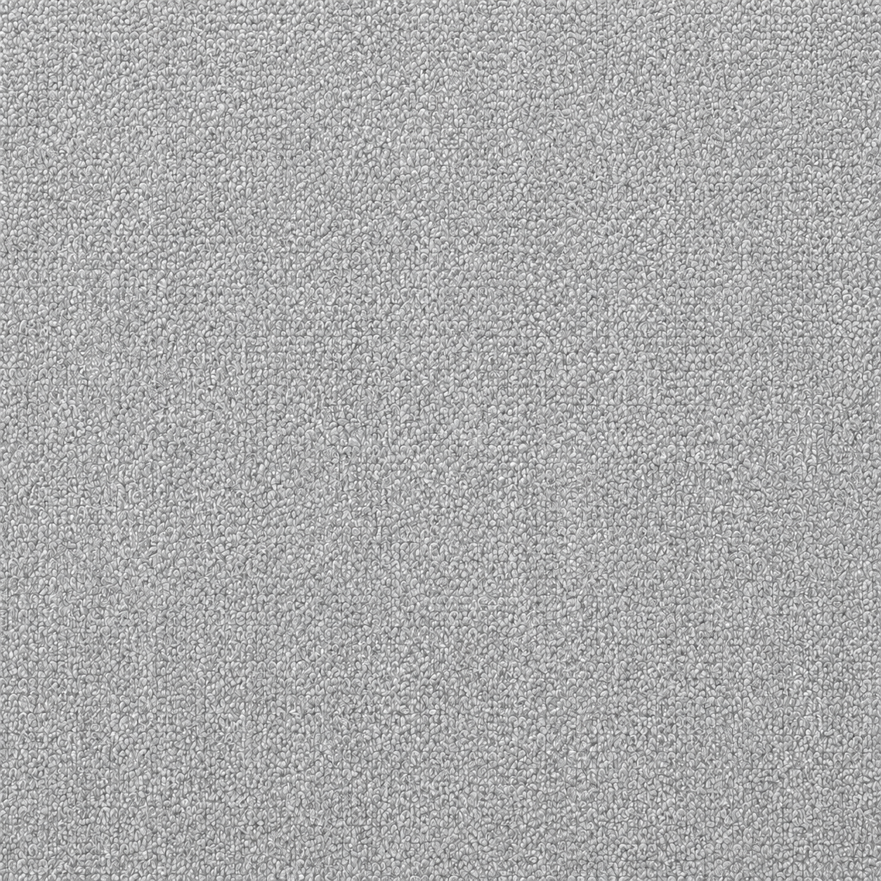 Canapé modulaire velours chenille gris clair 2 places