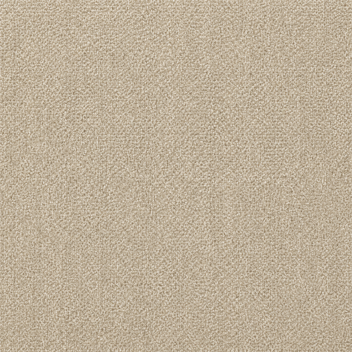Canapé modulaire velours chenille crème 2 places