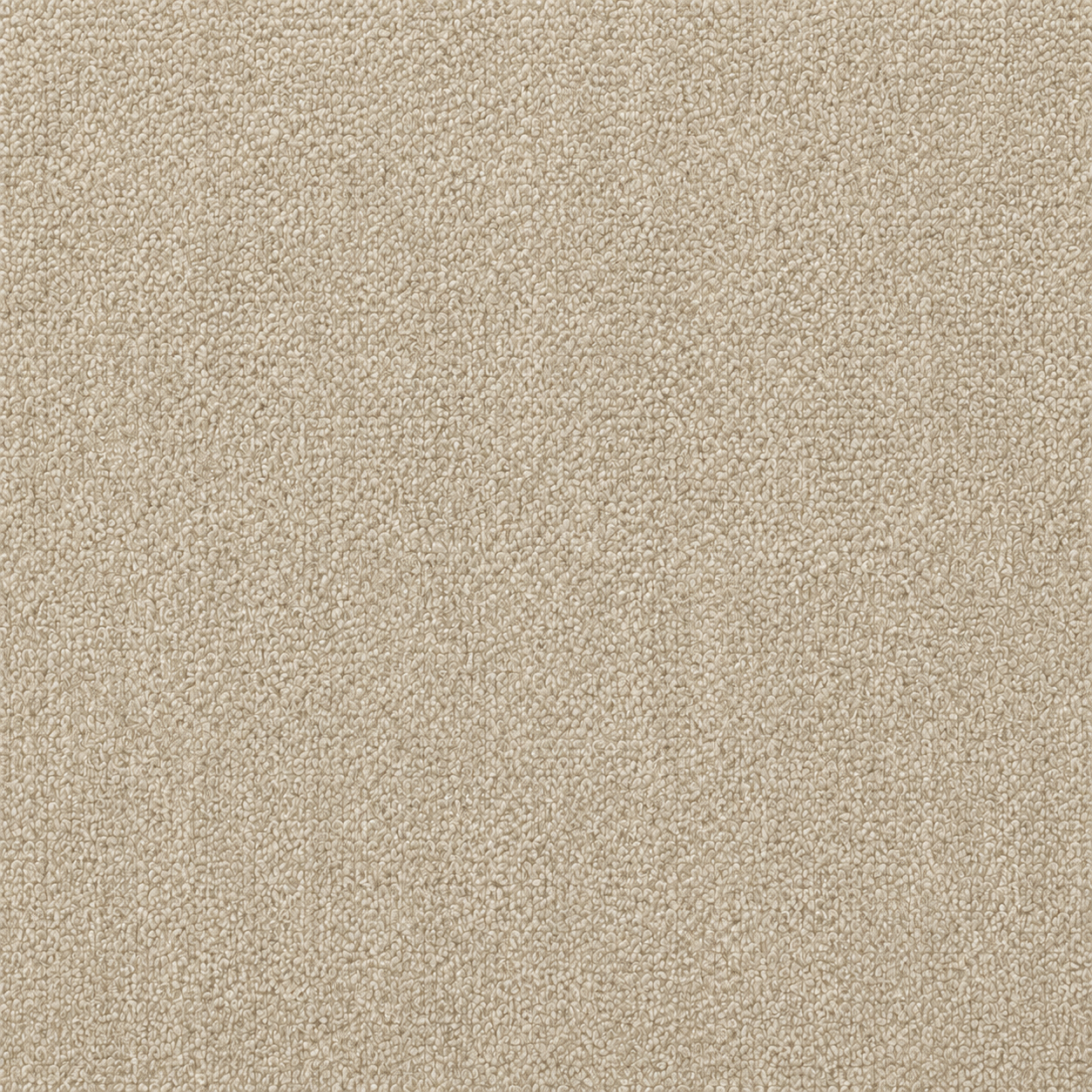 Canapé modulaire velours chenille crème 2 places