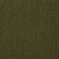 Canapé modulaire velours chenille vert kaki 2 places