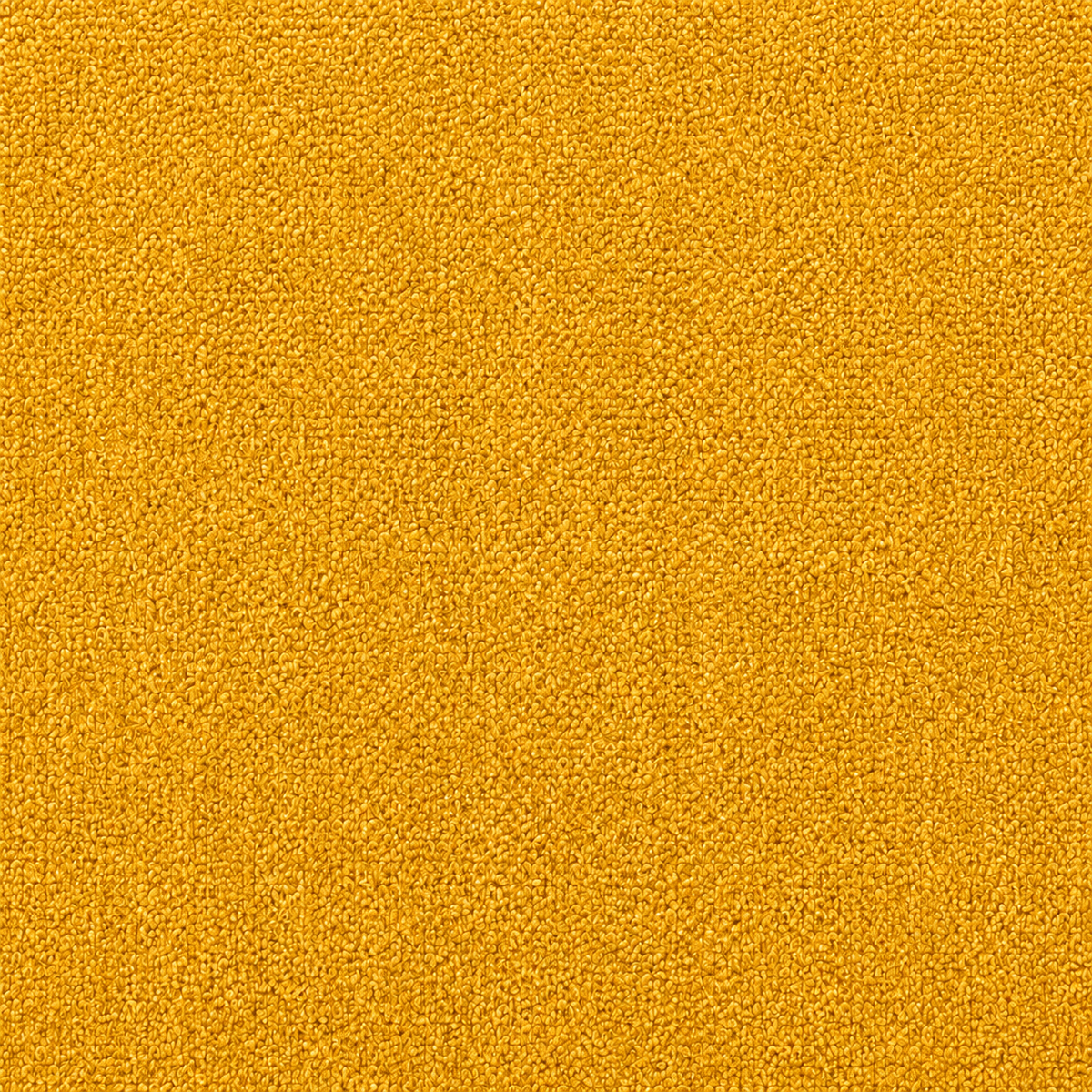 Canapé modulaire velours chenille jaune 2 places