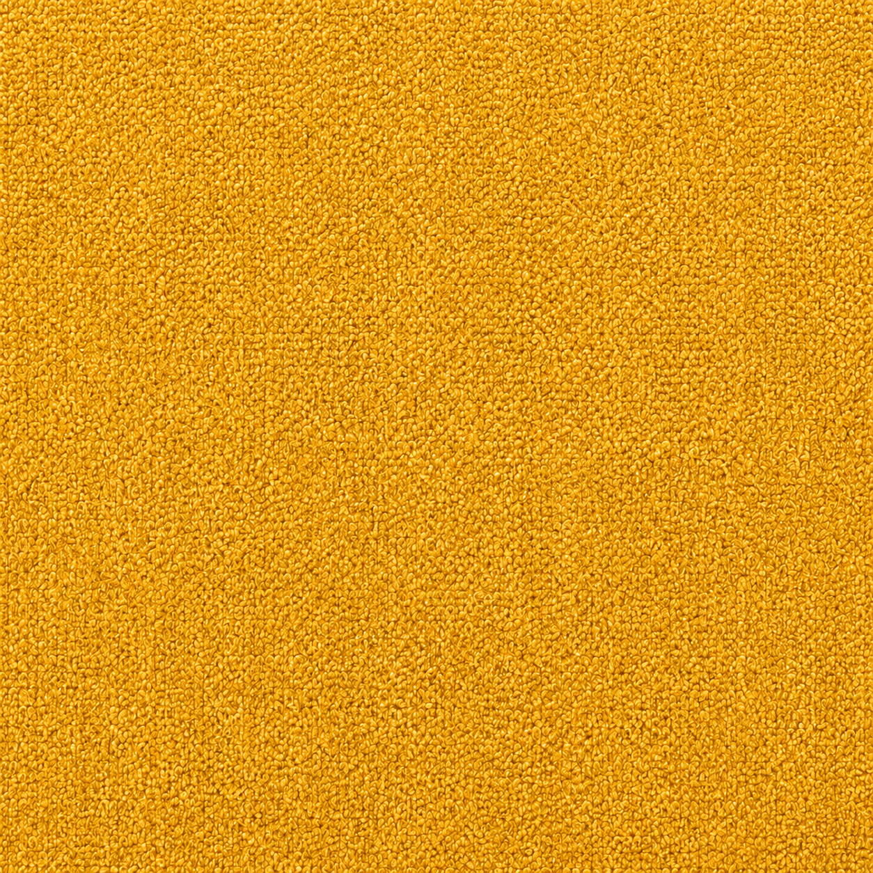 Canapé modulaire velours chenille jaune 2 places