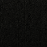 Canapé modulaire velours chenille noir 3 places