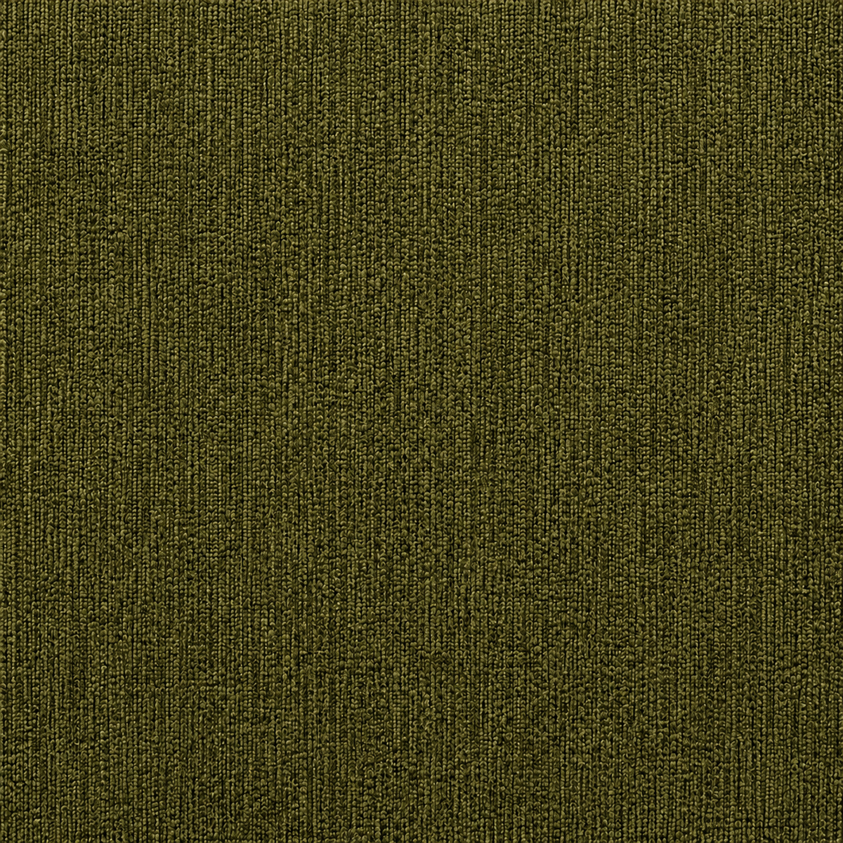 Canapé modulaire velours chenille vert kaki 3 places