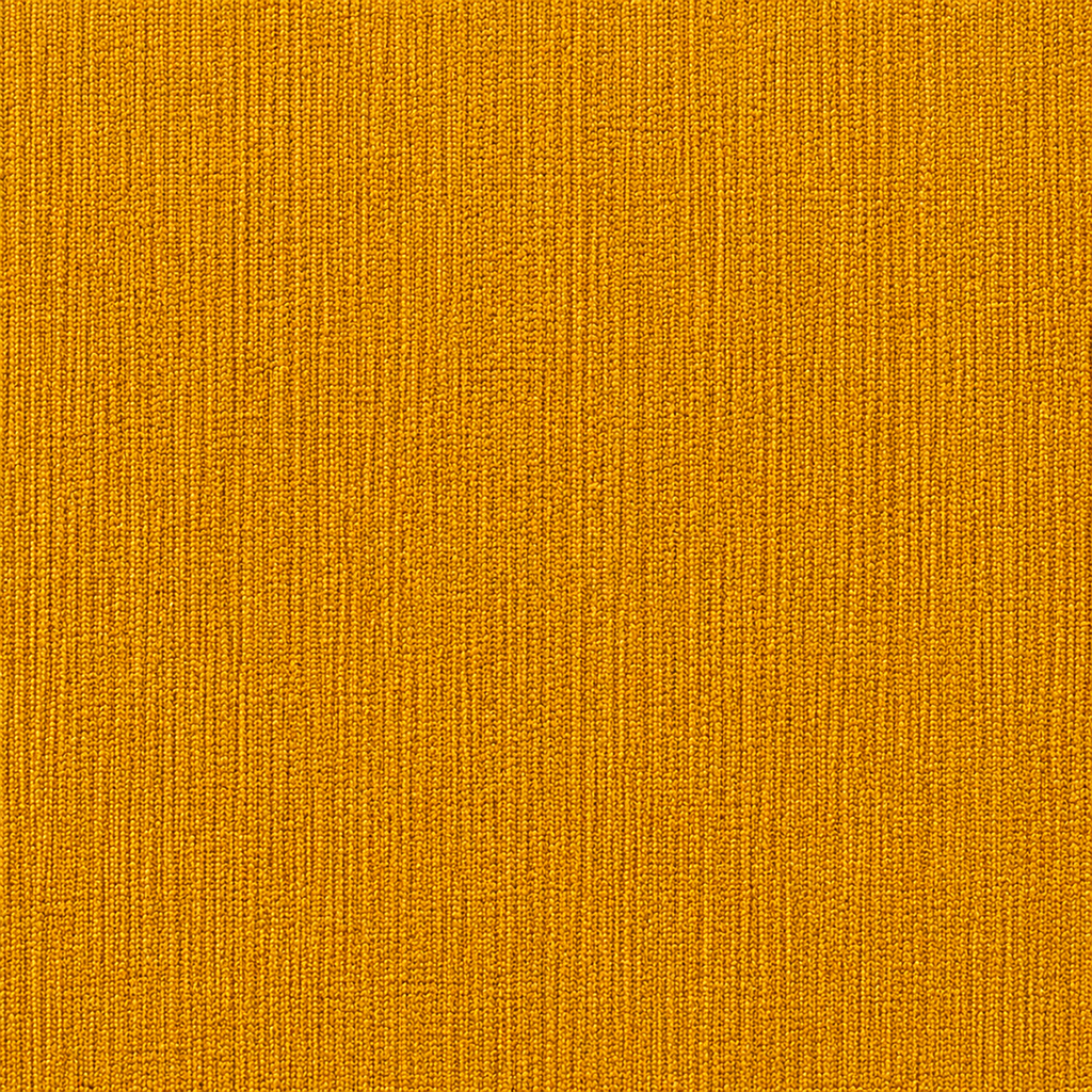 Canapé modulaire velours chenille jaune 3 places