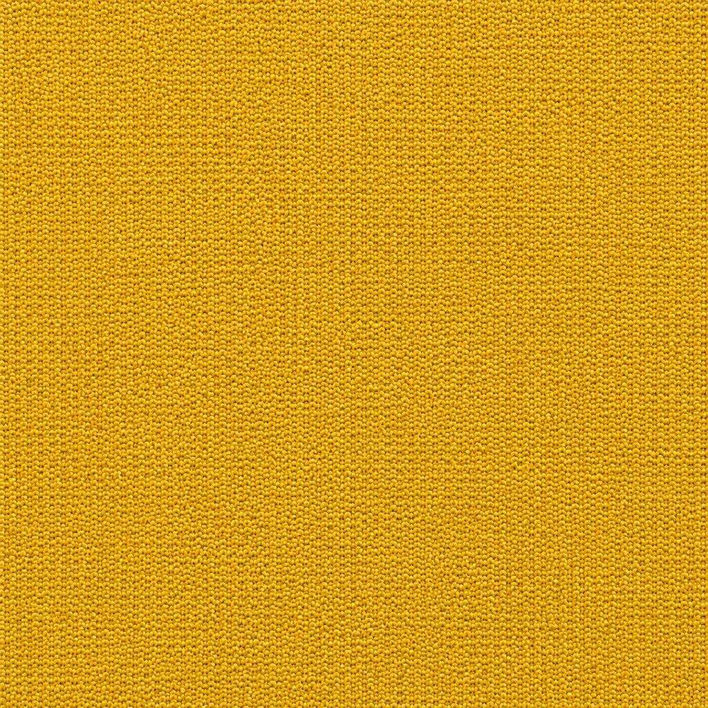 Canapé 3 places bubble en velours chenille jaune