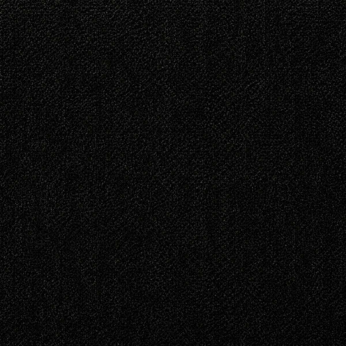 Canapé modulaire velours chenille noir 2 places Luvio Home